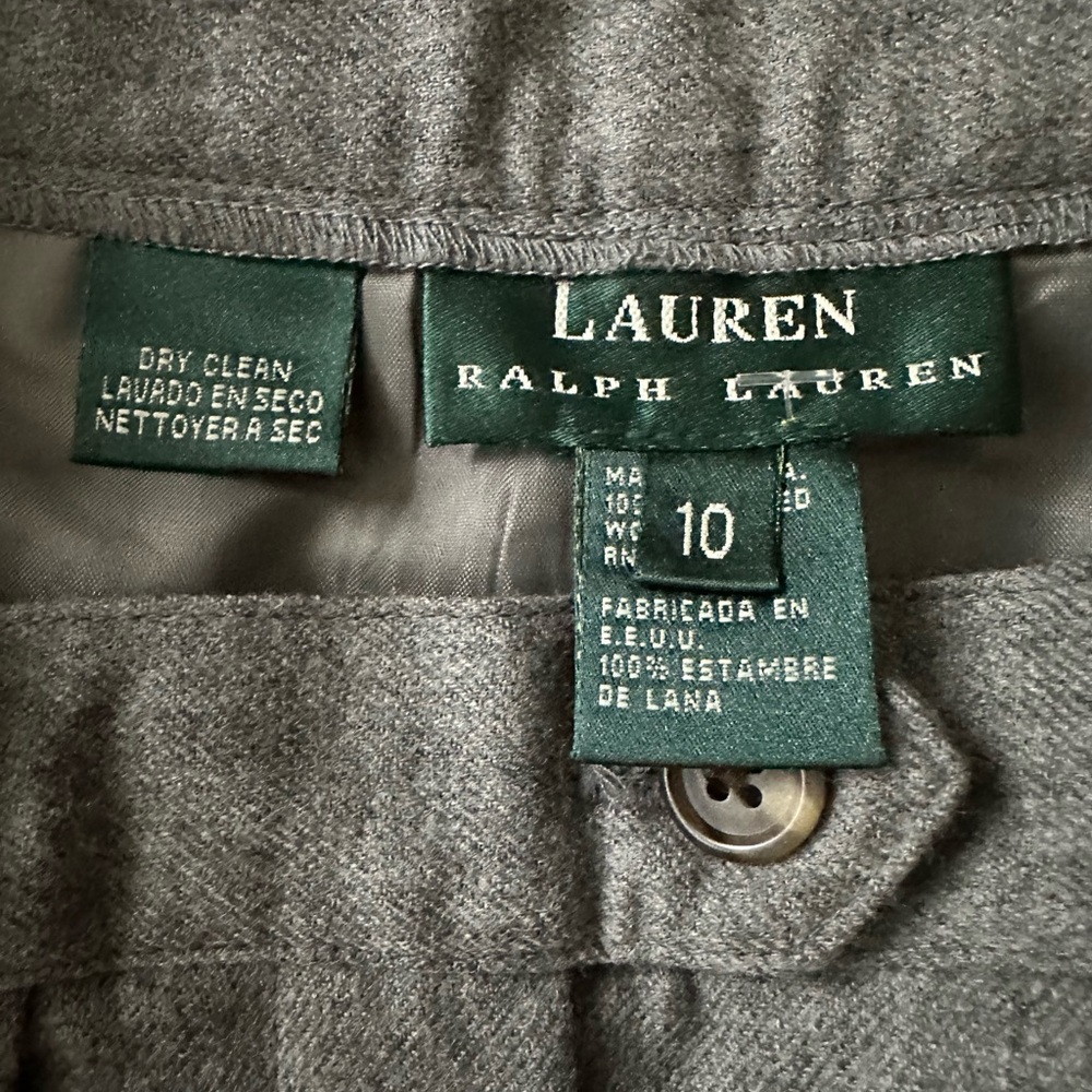 Ralph Lauren Gray Trousers NWT - Picture 4 of 11